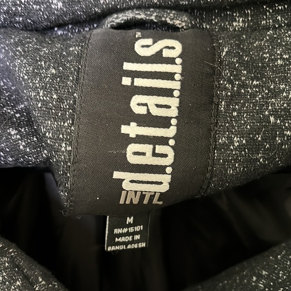 Details Intl Gray Tie Jacket - Picture 3 of 4